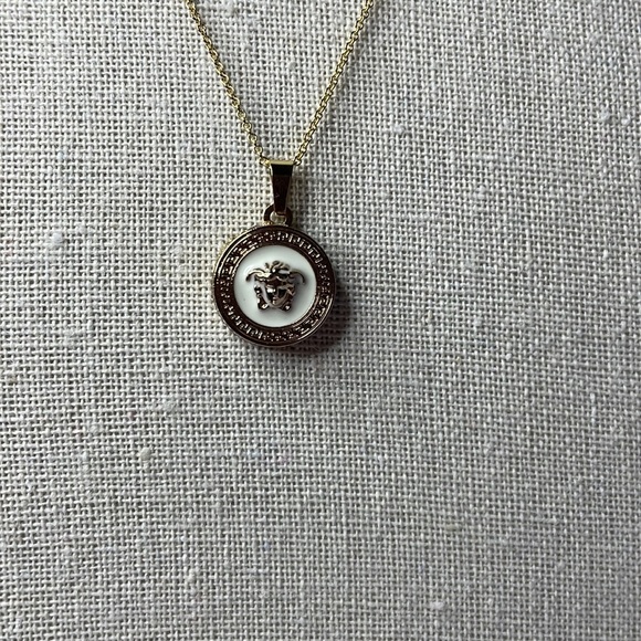 Versace Medusa Pendant Necklace Repurposed ✨ - Picture 2 of 2